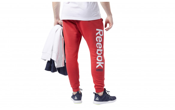 Reebok te on sale big logo jogger