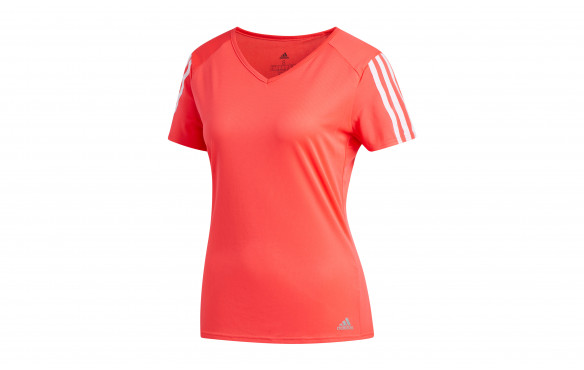 adidas RUN 3 STRIPES TEE WOMEN