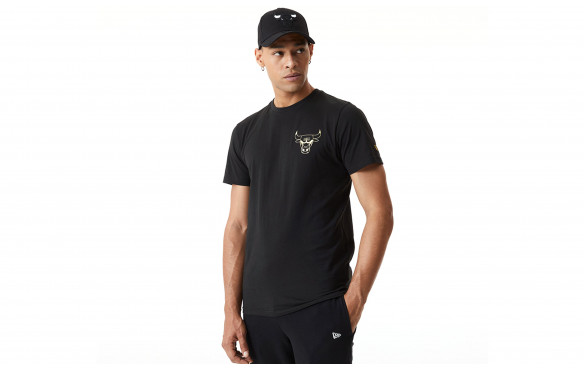 NEW ERA CHICAGO BULLS METALLIC T-SHIRT