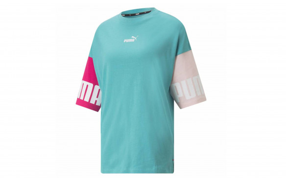 PUMA POWER COLORBLOCK TEE