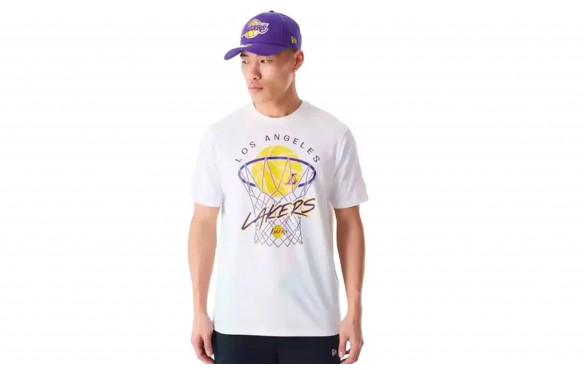 NEW ERA LA LAKERS TEE