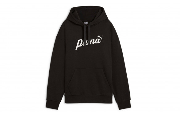 PUMA ESSENTIALS SCRIPT HOODIE MUJER