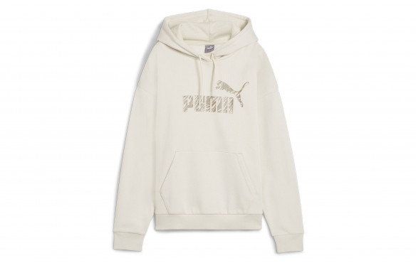 PUMA ESSENTIALS ANIMAL PRINT HOODIE MUJER