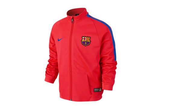 Chaqueta Nike FC Barcelona PreMatch 20222023 BlackSignal Blue  Fútbol  Emotion