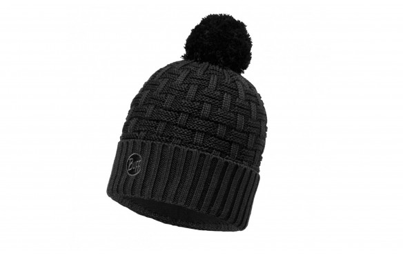 BUFF KNITTED & POLAR HAT AIRON BLACK