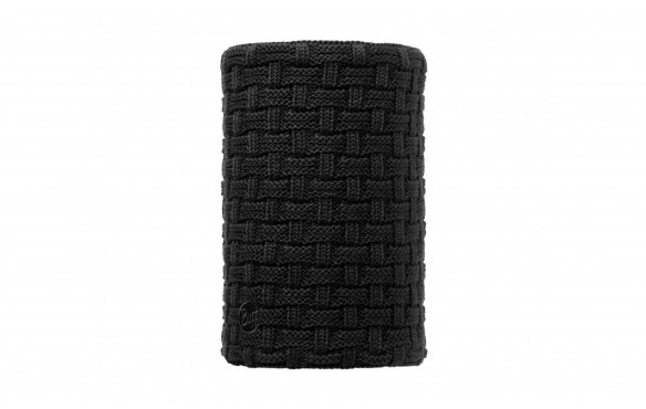 BUFF KNITTED & POLAR NECKWARMER AIRON BLACK