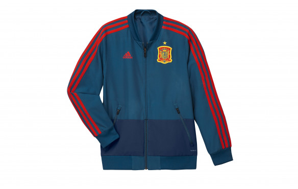 Bajo mandato Minero Lesionarse adidas CHÁNDAL SELECCIÓN ESPAÑOLA 17/18 JUNIOR - TodoZapatillas