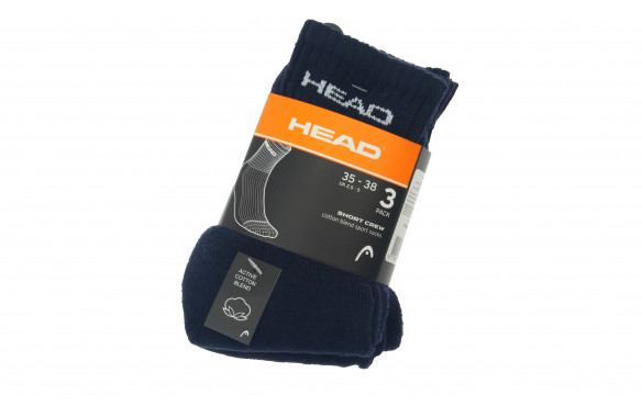 HEAD UNISEX SHORT CREW PACK 3